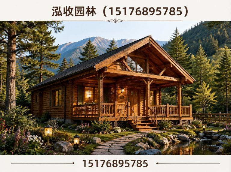 乌兰察布防腐木凉亭展示图