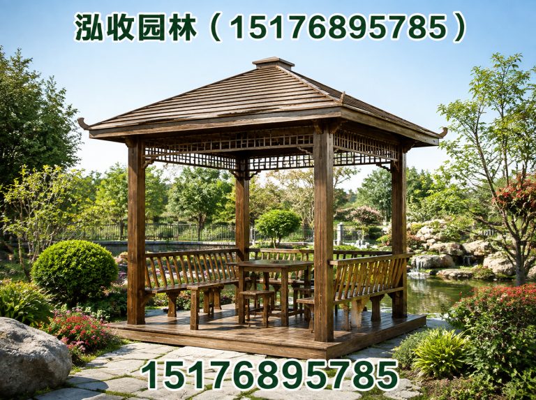 乌兰察布防腐木展示图